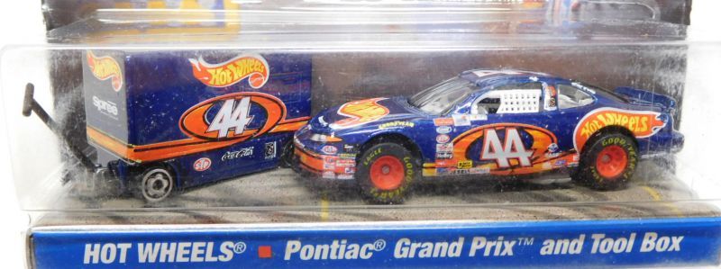 画像: 1999 HOT WHEELS RACING "PIT CREW" 【#44 TEAM HOT WHEELS PONTIAC GRAND PRIX and TOOL BOX】　RACE TEAM BLUE/RR