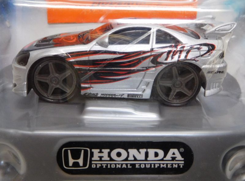 画像: 2003 CAR TUNERZ 【2000 HONDA CIVIC SI】　SILVER (1/64より大きいです）