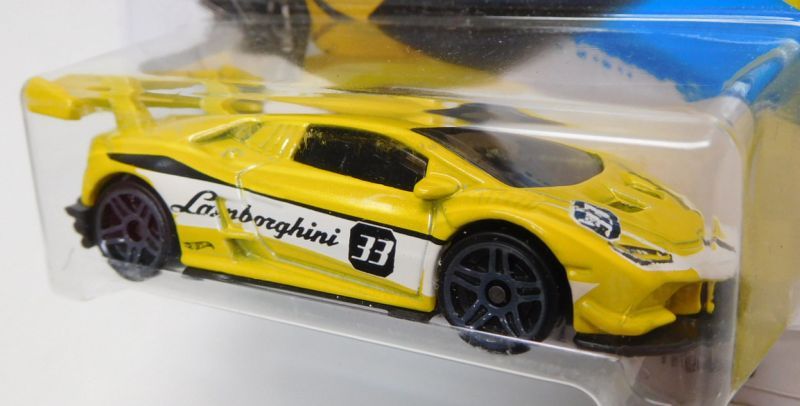 画像: 【LAMBORGHINI HURACAN LP 620-2 SUPER TROFEO】 YELLOW/PR5 (インターナショナル・ショートカード) 