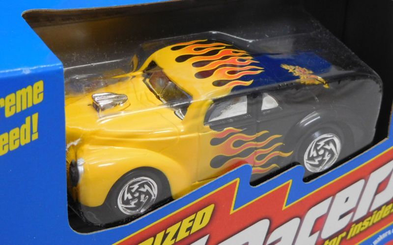 画像: 1998 "SIZZLERS" MOTORIZED X-V RACERS 【BACK BURNER】　YELLOW-BLACK (充電キット付き）