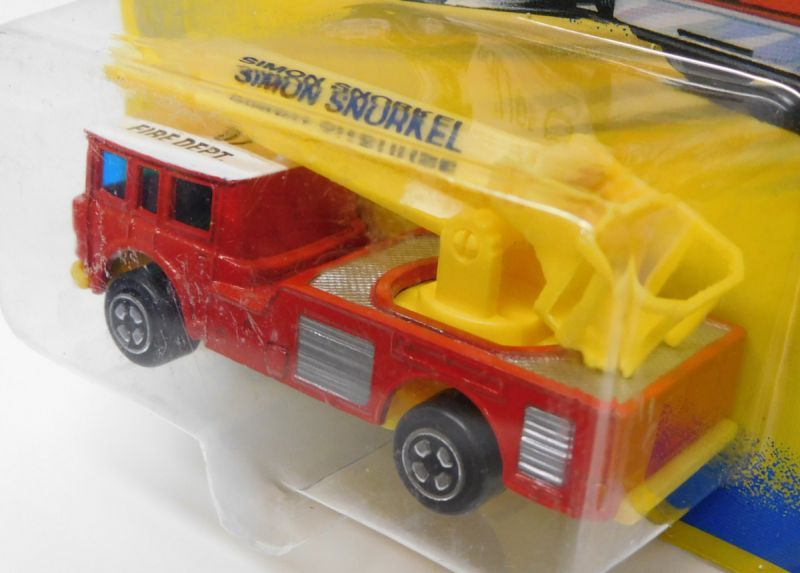 画像: 1995 AUTO CITY  【SIMON SNORKEL FIRE ENGINE】　RED-YELLOW/C2 (CORGIキャスト)