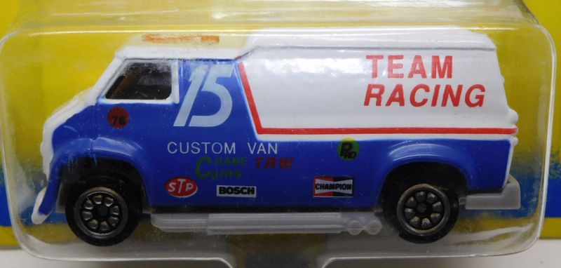 画像: 1995 AUTO CITY  【"RACING TEAM" CUSTOM VAN】　WHITE/C2 (CORGIキャスト)