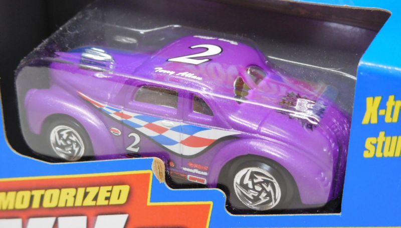 画像: 1998 "SIZZLERS" MOTORIZED X-V RACERS 【BACK BURNER】　PURPLE (充電キット付き）