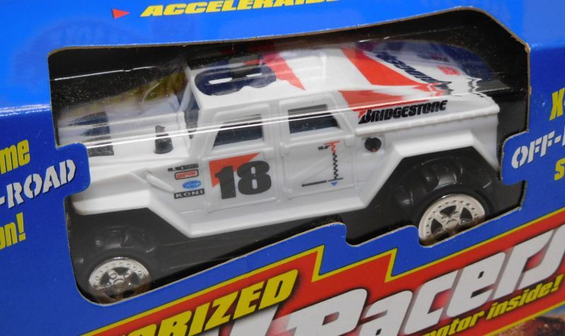 画像: 1998 "SIZZLERS" MOTORIZED X-V RACERS 【ACCELERAIDER (BRIDGESTONE TAMPO)】　WHITE (充電キット付き）