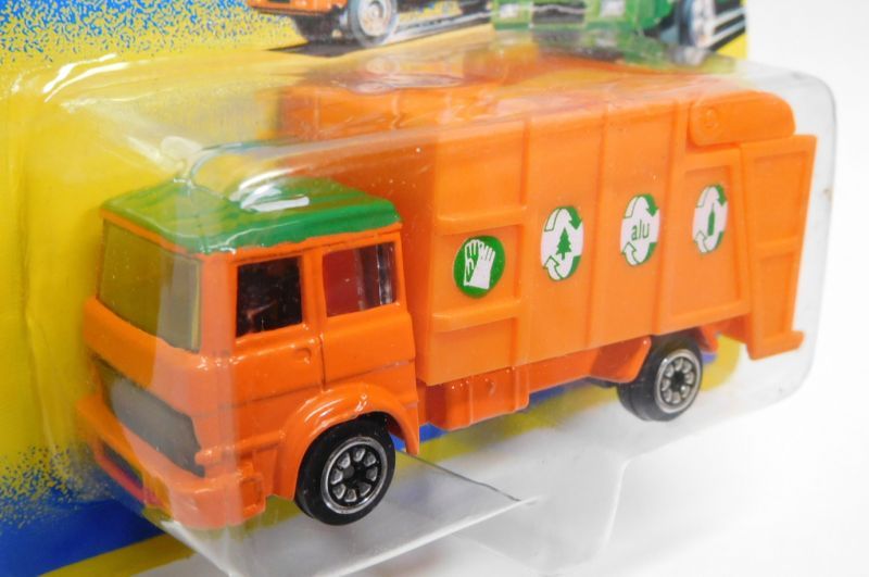 画像: 1995 AUTO CITY  【GARBAGE TRUCK】　ORANGE/C2 (CORGIキャスト)