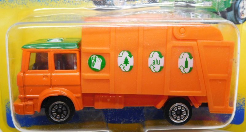 画像: 1995 AUTO CITY  【GARBAGE TRUCK】　ORANGE/C2 (CORGIキャスト)