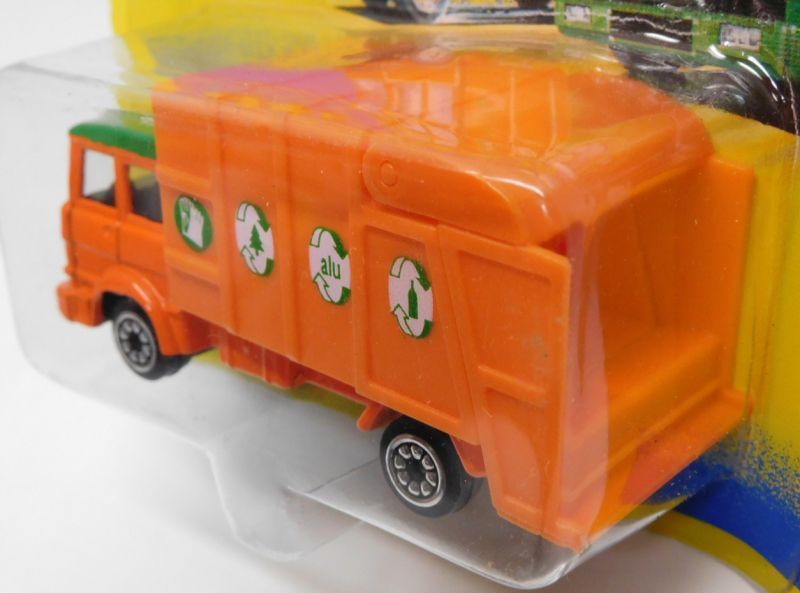 画像: 1995 AUTO CITY  【GARBAGE TRUCK】　ORANGE/C2 (CORGIキャスト)