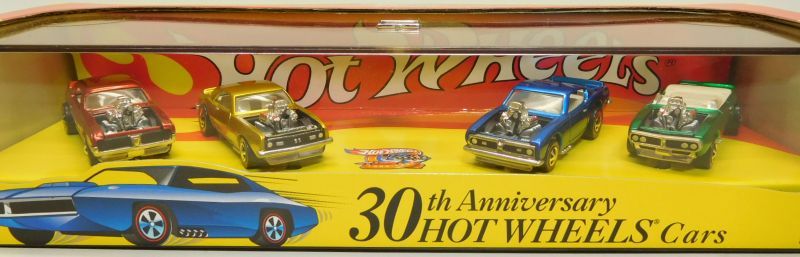 画像: 1998 100% COLLECTIBLES 4CAR SET 【30th ANNIVERSARY HOT WHEELS CAR】NITTY GRITTY KITTY/HEAVY CHEVY/KING KUDA/LIGHT MY FIREBIRD