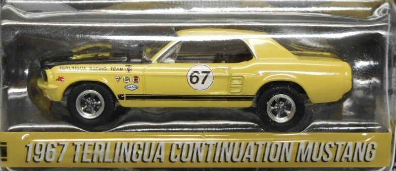 画像: 2017 GREENLIGHT HOBBY EXCLUSIVE 【"TERLINGUA RACING TEAM" 1967 TERLINGUA CONTINUATION MUSTANG】 YELLOW/RR