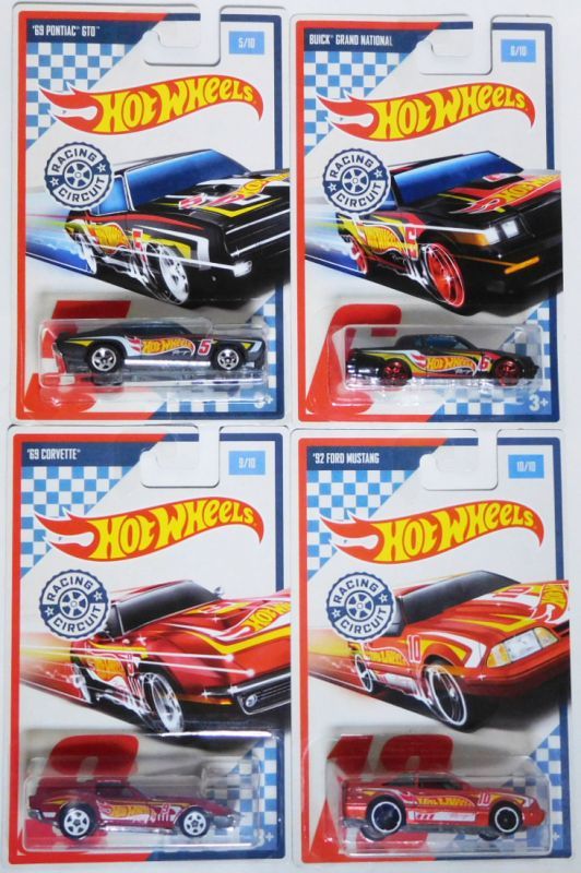 画像: 2017 WALMART EXCLUSIVE - RACING CIRCUIT 【10種セット】 '10 PRO STOCK CAMARO/'71 BUICK RIVIERA/'70 PONTIAC FIREBIRD/FORD FALCON RACE CAR/'69 PONTIAC GTO/BUICK GRAND NATIONAL/'15SHELBY GT-500 SUPER SNAKE/DEORA II/'69 CORVETTE/'92 FORD MUSTANG