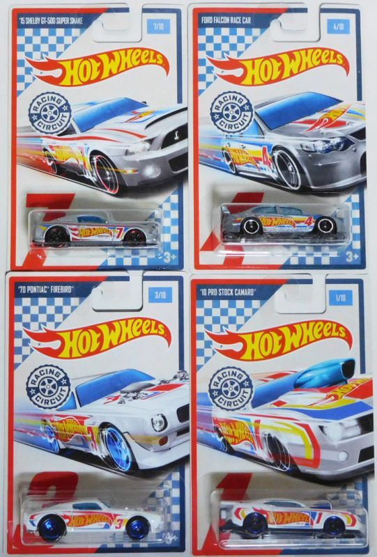 画像: 2017 WALMART EXCLUSIVE - RACING CIRCUIT 【10種セット】 '10 PRO STOCK CAMARO/'71 BUICK RIVIERA/'70 PONTIAC FIREBIRD/FORD FALCON RACE CAR/'69 PONTIAC GTO/BUICK GRAND NATIONAL/'15SHELBY GT-500 SUPER SNAKE/DEORA II/'69 CORVETTE/'92 FORD MUSTANG