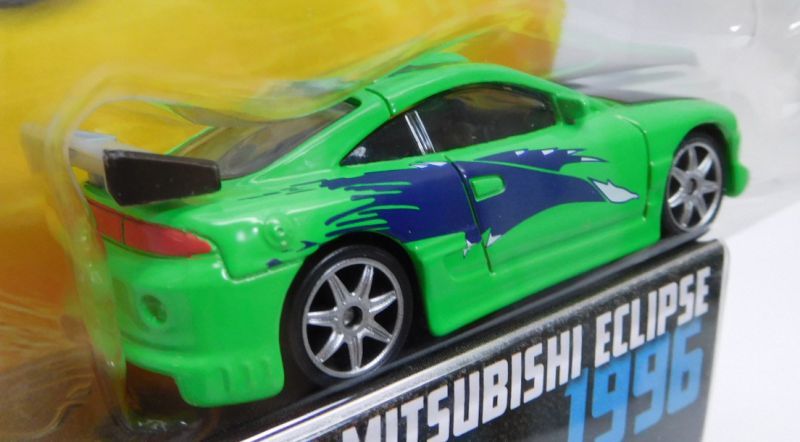 画像: 1/55 MATTEL "FAST & FURIOUS" 【1996 MITSUBISHI ECLIPSE】 GREEN