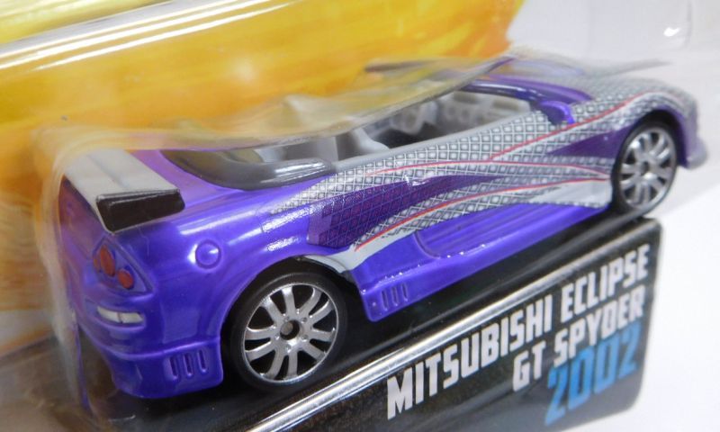 画像: 1/55 MATTEL "FAST & FURIOUS" 【2002 MITSUBISHI ECLIPSE GT SPYDER】 PURPLE