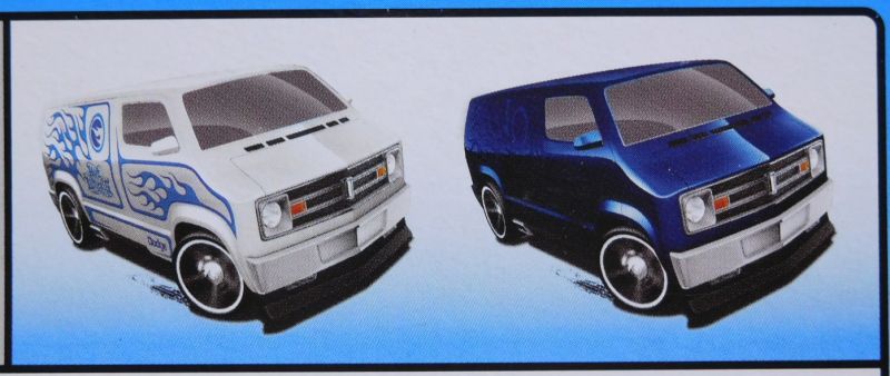 画像: 2017 COLOR SHIFTERS 【'77 DODGE CUSTOM VAN】 WHITE-BLUE/O5