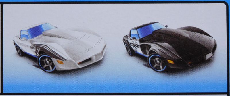 画像: 2017 COLOR SHIFTERS 【'82 CORVETTE STINGRAY】 WHITE-BLACK/O5