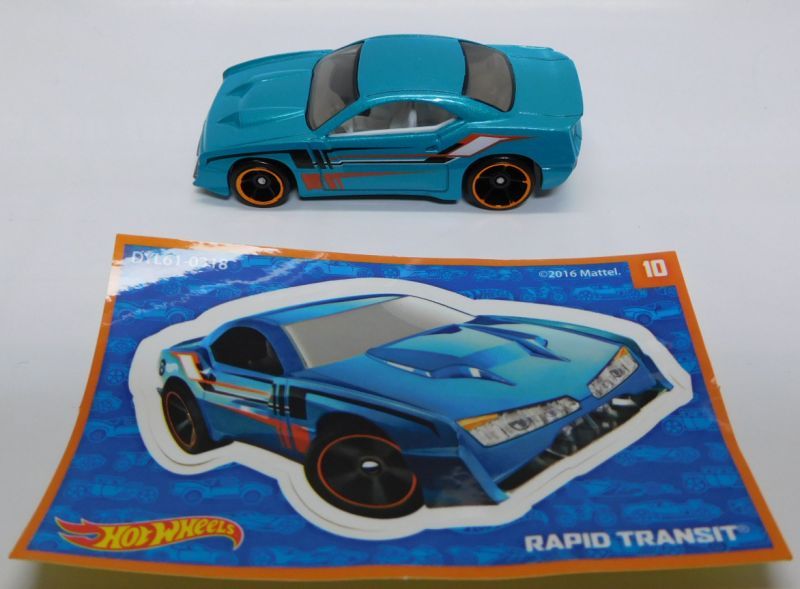 画像: 2017 WALMART EXCLUSIVE MYSTERY S2 【RAPID TRANSIT】 LT.AQUA/O5 (予約不可）