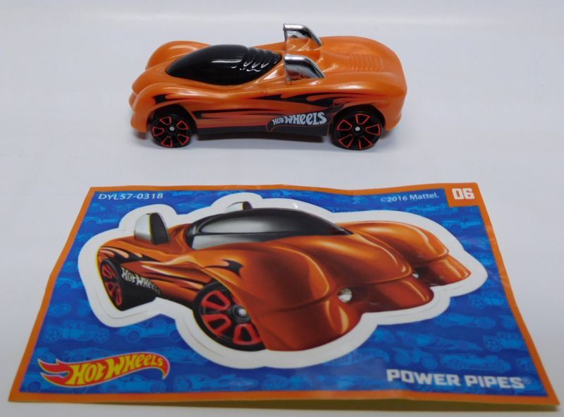 画像: 2017 WALMART EXCLUSIVE MYSTERY S2 【POWER PIPES】 ORANGE/FTE2 (予約不可）