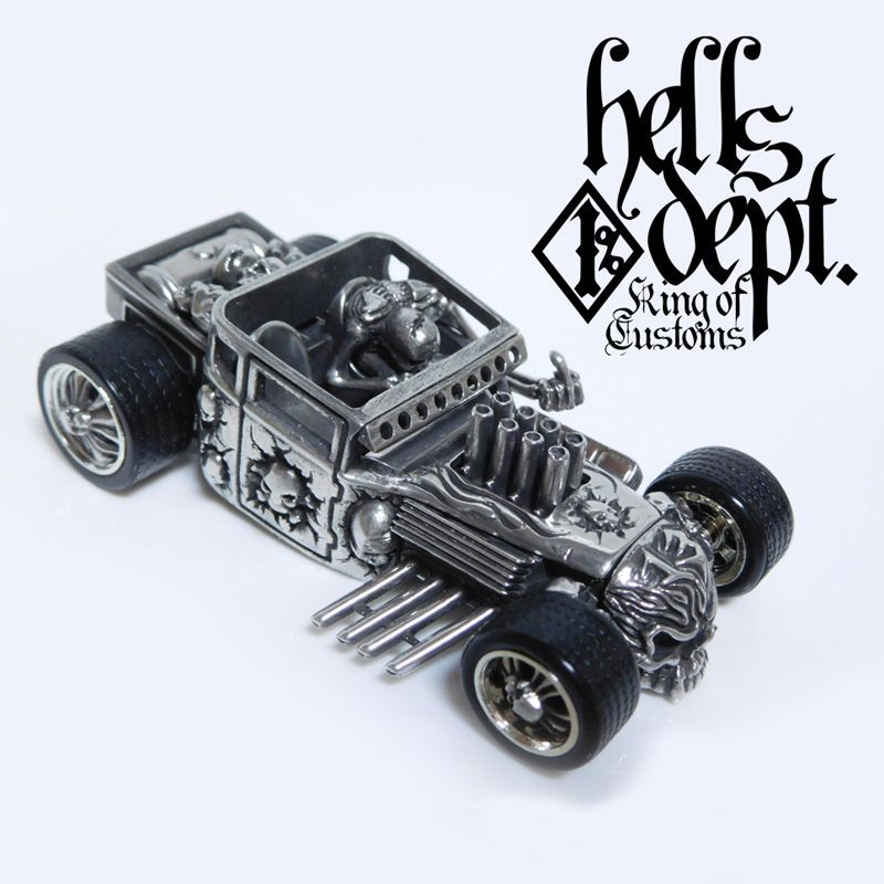 画像: 【予約】 PRE-ORDER - HELLS DEPT 2017 REDRUM 【HELLS DEPT SHAKER (完成品)】　WHITE METAL （送料サービス適用外）(9/20頃入荷予定）