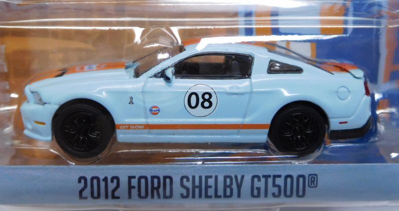 画像: 2017 GREENLIGHT RUNNING ON EMPTY S2 【2012 FORD SHELBY GT500】 LT.BLUE/RR (GULF)