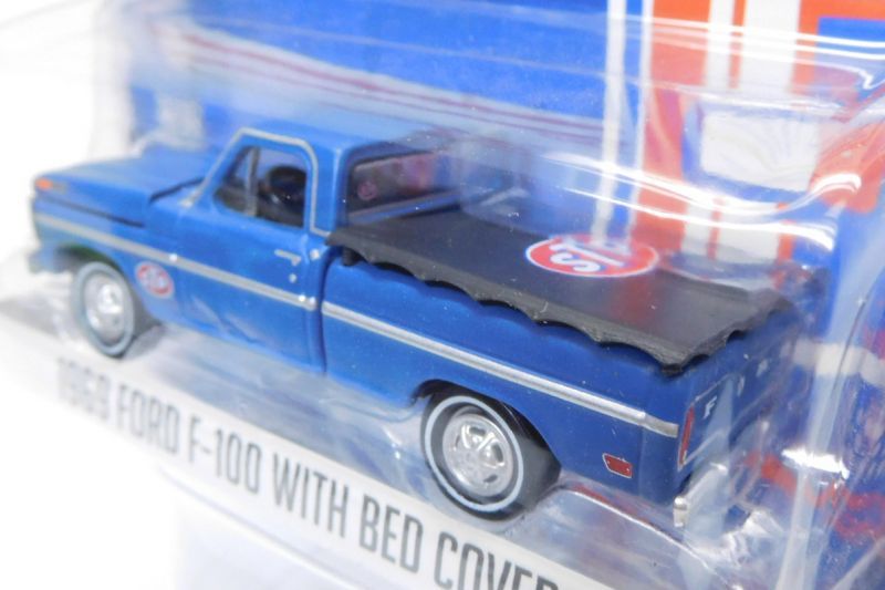 画像: 2017 GREENLIGHT RUNNING ON EMPTY S2 【1969 FORD F-100 WITH BED COVER】 FLAT BLUE/RR (STP)