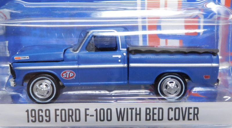 画像: 2017 GREENLIGHT RUNNING ON EMPTY S2 【1969 FORD F-100 WITH BED COVER】 FLAT BLUE/RR (STP)