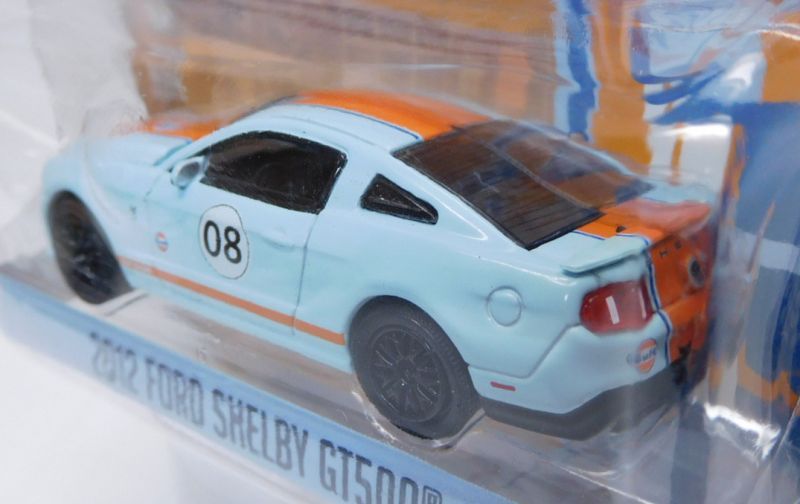 画像: 2017 GREENLIGHT RUNNING ON EMPTY S2 【2012 FORD SHELBY GT500】 LT.BLUE/RR (GULF)