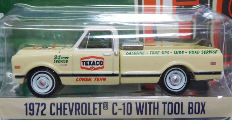 画像: 2017 GREENLIGHT RUNNING ON EMPTY S2 【1972 CHEVROLET C-10 WITH TOOL BOX】 CREAM/RR (TEXACO)