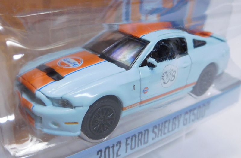 画像: 2017 GREENLIGHT RUNNING ON EMPTY S2 【2012 FORD SHELBY GT500】 LT.BLUE/RR (GULF)