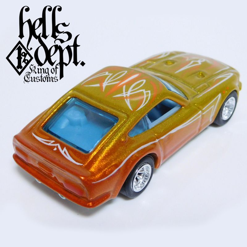 画像: HELLS DEPT 2017 SHO Pinstriping 【DATSUN 240Z (カスタム完成品)】YELLOW/RR(送料サービス適用外）