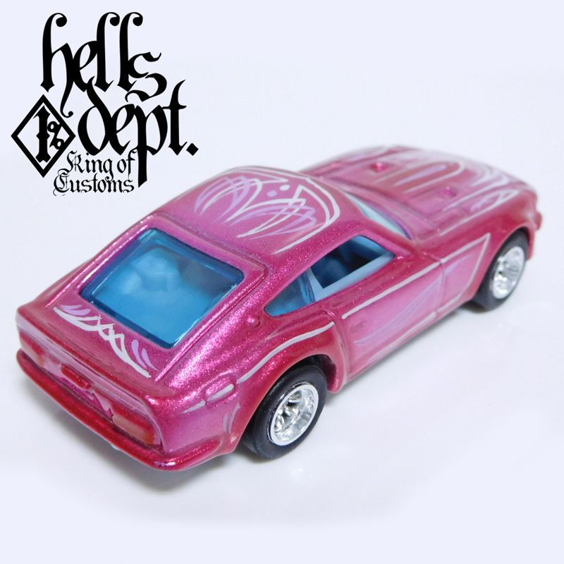 画像: HELLS DEPT 2017 SHO Pinstriping 【DATSUN 240Z (カスタム完成品)】PINK/RR(送料サービス適用外）