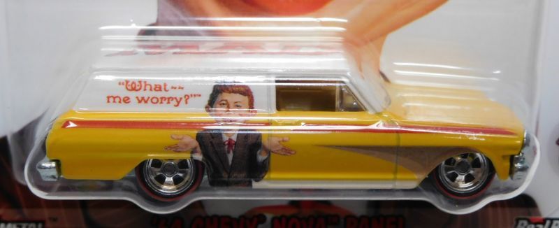 画像: 2017 POP CULTURE - MAD MAGAZINE 【'64 CHEVY NOVA PANEL】 WHITE-YELLOW/RR (MAD)(予約不可）