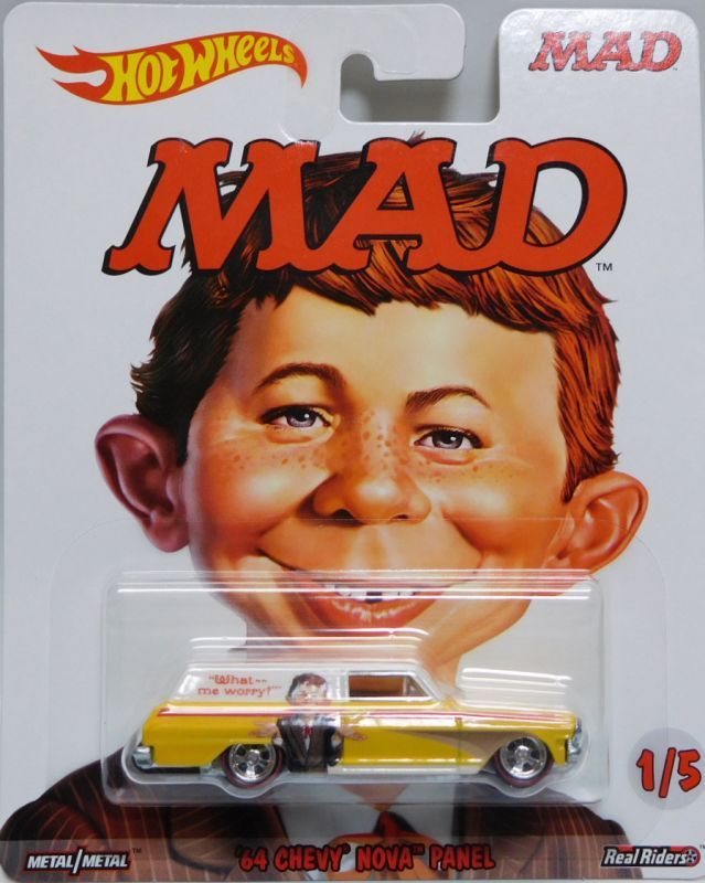 画像: 2017 POP CULTURE - MAD MAGAZINE 【5種セット】 '66 DODGE A100(BLACK)/'66 DODGE A100(WHITE)/'64 CHEVY NOVA PANEL/'55 CHEVY PANEL/HAULIN' GAS