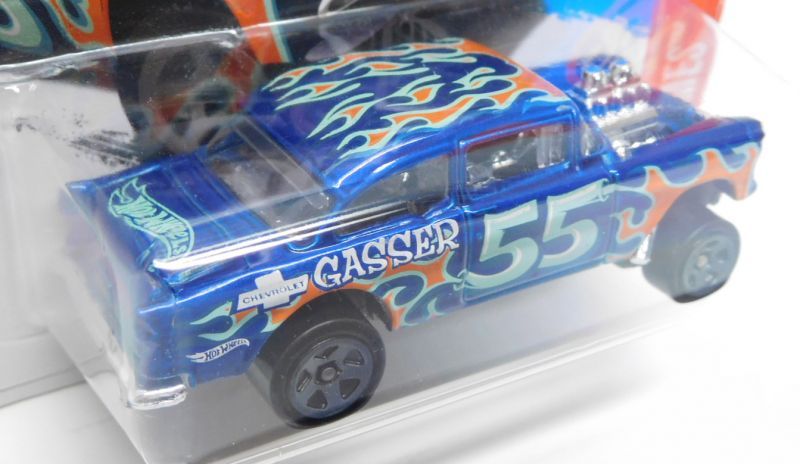 画像: 【'55 CHEVY BEL AIR GASSER】 BLUE/5SP(インターナショナル・ショートカード) 