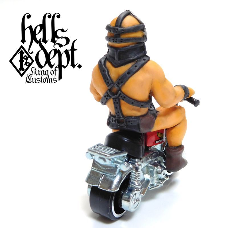 画像: HELLS DEPT 2017 【THE HUMUNGAS FIGURE with HONDA MONKEY (ハンドペイント)】 レジン製 （送料サービス適用外）