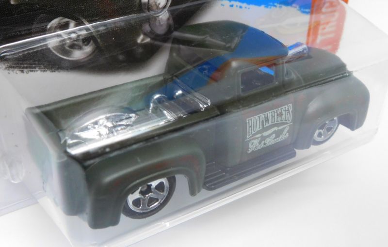 画像: 【CUSTOM '56 FORD TRUCK】 FLAT OLIVE/5SP (サビTAMPO) (インターナショナル・ショートカード) 