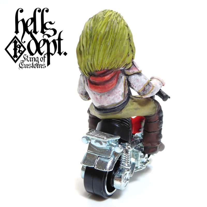 画像: HELLS DEPT 2017 【IMMORTAN JOE FIGURE with HONDA MONKEY (ハンドペイント)】 レジン製 （送料サービス適用外）