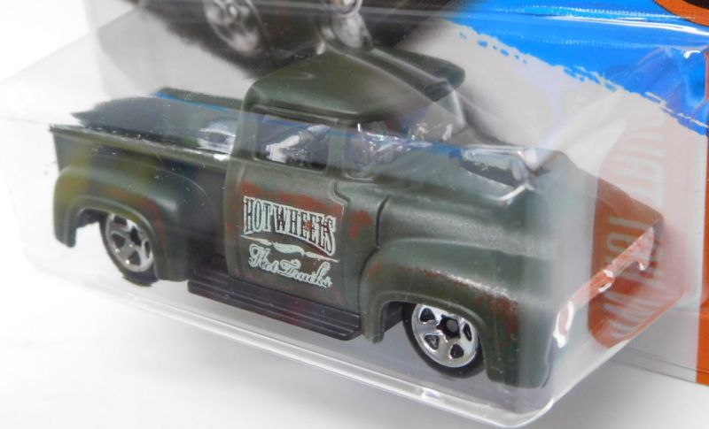 画像: 【CUSTOM '56 FORD TRUCK】 FLAT OLIVE/5SP (サビTAMPO) (インターナショナル・ショートカード) 