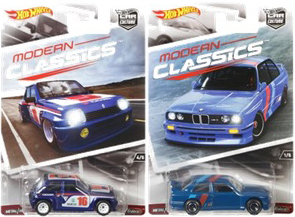 画像: 2017 HW CAR CULTURE 【Kアソート MODERN CLASSICS 5種セット】 '85 HONDA CR-X/MERCEDES-BENZ 190E 2.5-16 EVO II/PORSCHE 964/RENAULT 5 TURBO/'92 BMW M3