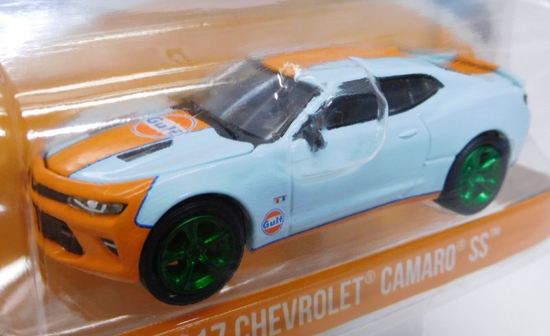 画像: 2017 GREENLIGHT HOBBY EXCLUSIVE 【"GULF" 2017 CHEVROLET CAMARO SS】 LT.BLUE/RR (GREEN MACHINE)