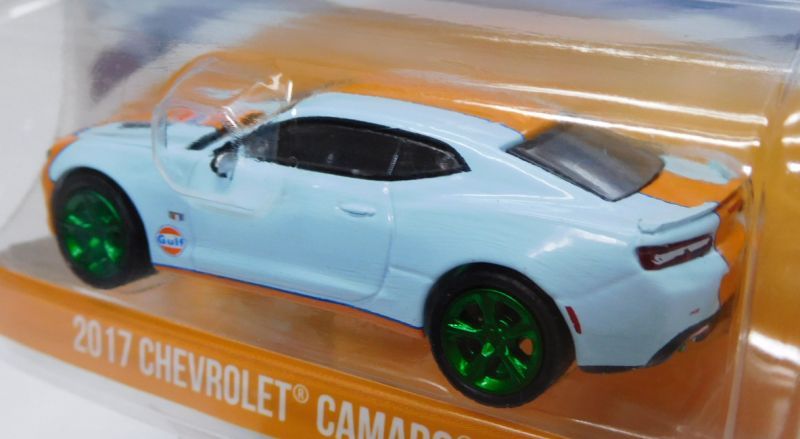 画像: 2017 GREENLIGHT HOBBY EXCLUSIVE 【"GULF" 2017 CHEVROLET CAMARO SS】 LT.BLUE/RR (GREEN MACHINE)