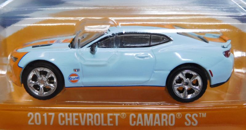 画像: 2017 GREENLIGHT HOBBY EXCLUSIVE 【"GULF" 2017 CHEVROLET CAMARO SS】 LT.BLUE/RR