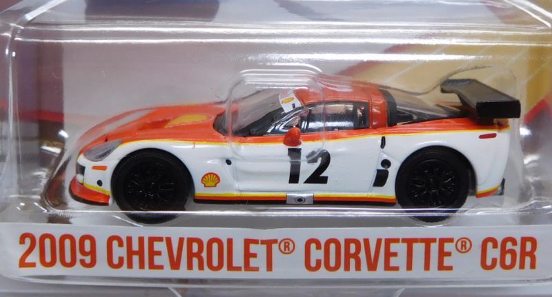 画像: 2017 GREENLIGHT HOBBY EXCLUSIVE 【"SHELL" 2009 CHEVROLET CORVETTE C6R】 WHITE-RED/RR