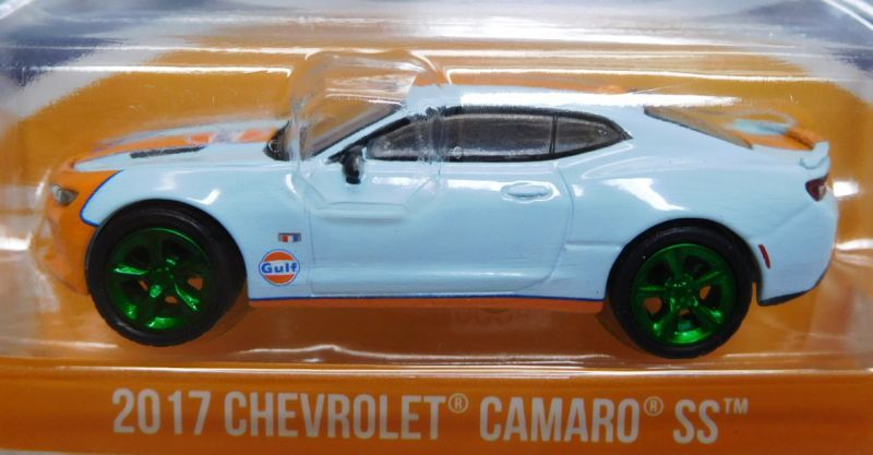 画像: 2017 GREENLIGHT HOBBY EXCLUSIVE 【"GULF" 2017 CHEVROLET CAMARO SS】 LT.BLUE/RR (GREEN MACHINE)