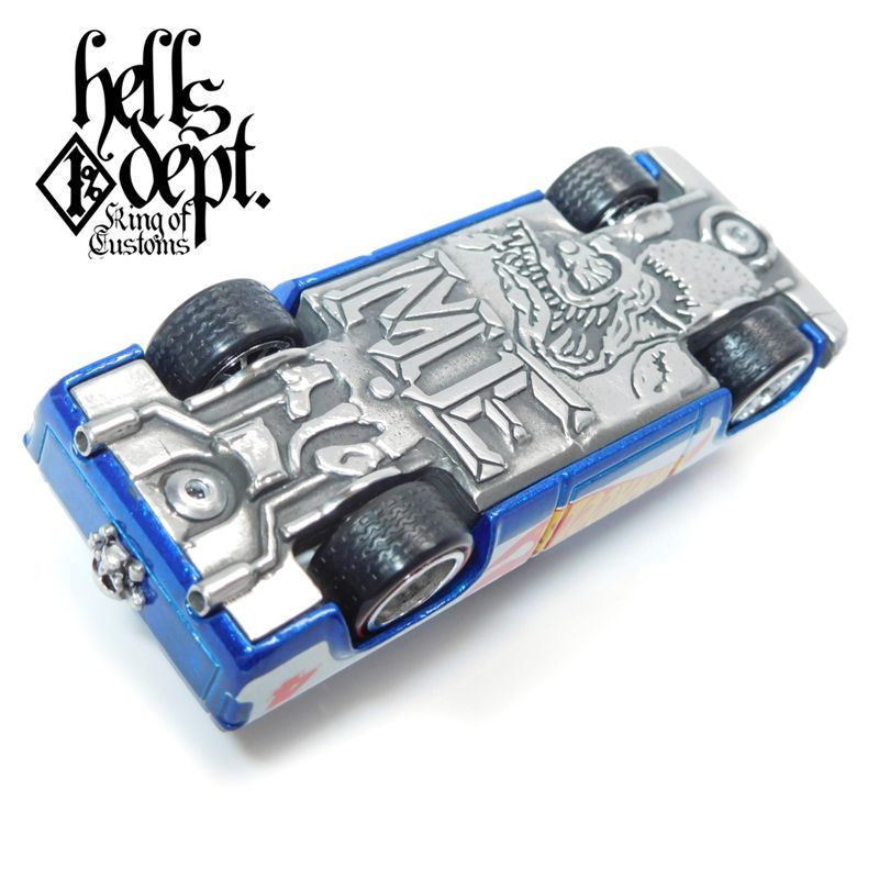 画像: HELLS DEPT 2017 【'83 CHEVY SILVERADO MONOEYE CHASSIS with SKULL (カスタム完成品)】　RACE TEAM BLUE/RR （送料サービス適用外）