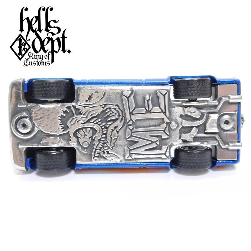 画像: HELLS DEPT 2017 【'83 CHEVY SILVERADO MONOEYE CHASSIS with SKULL (カスタム完成品)】　RACE TEAM BLUE/RR （送料サービス適用外）