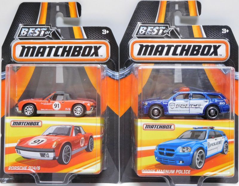 画像: 2017 BEST OF MATCHBOX 【Bアソート 5種セット】 '65 ALFA ROMEO GIULA SPRINT GTA/PORSCHE 914-6/'06 BENTLEY CONTINENTAL GTE/DODGE MAGNUM POLICE/'89 CHEVY BLAZER 4x4