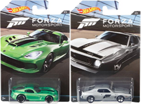 画像: 2017 "FORZA MOTOR SPORT" 【6種セット (7種の内のCHASEを除く6種）】('09 FORD FOCUS RS/McLAREN P1/BMW M4/LAMBORGHINI HURACAN  LP 610-4/'13 SRT VIPER/AMC JAVELIN AMX)