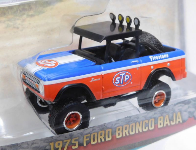 画像: 2017 GREENLIGHT ALL-TERRAIN S5 【1975 FORD BRONCO BAJA】  BLUE-RED/RR (STP)