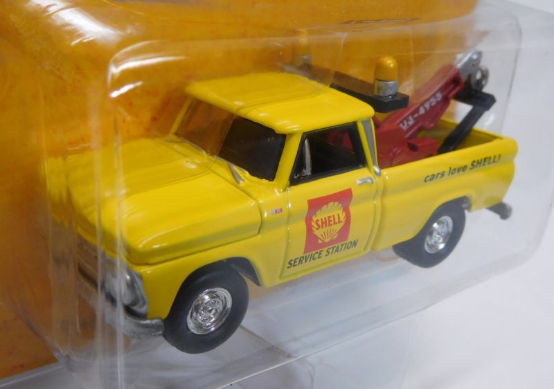 画像: 2017 JOHNNY LIGHTNING - "MIJO EXCLUSIVE" 【"SHELL" 1965 CHEVROLET TOW TRUCK】 YELLOW/RR (2400個限定)