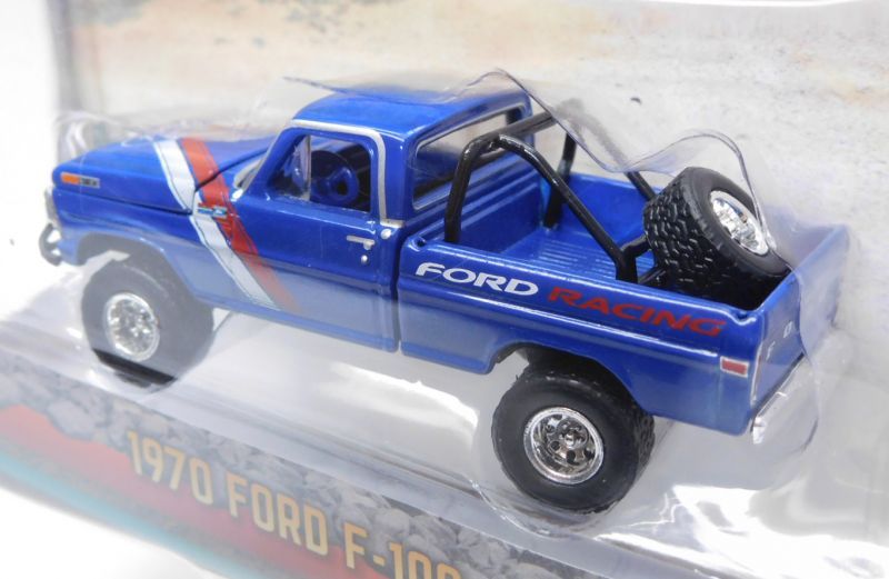 画像: 2017 GREENLIGHT ALL-TERRAIN S5 【1970 FORD F-100】  BLUE/RR (FORD RACING)